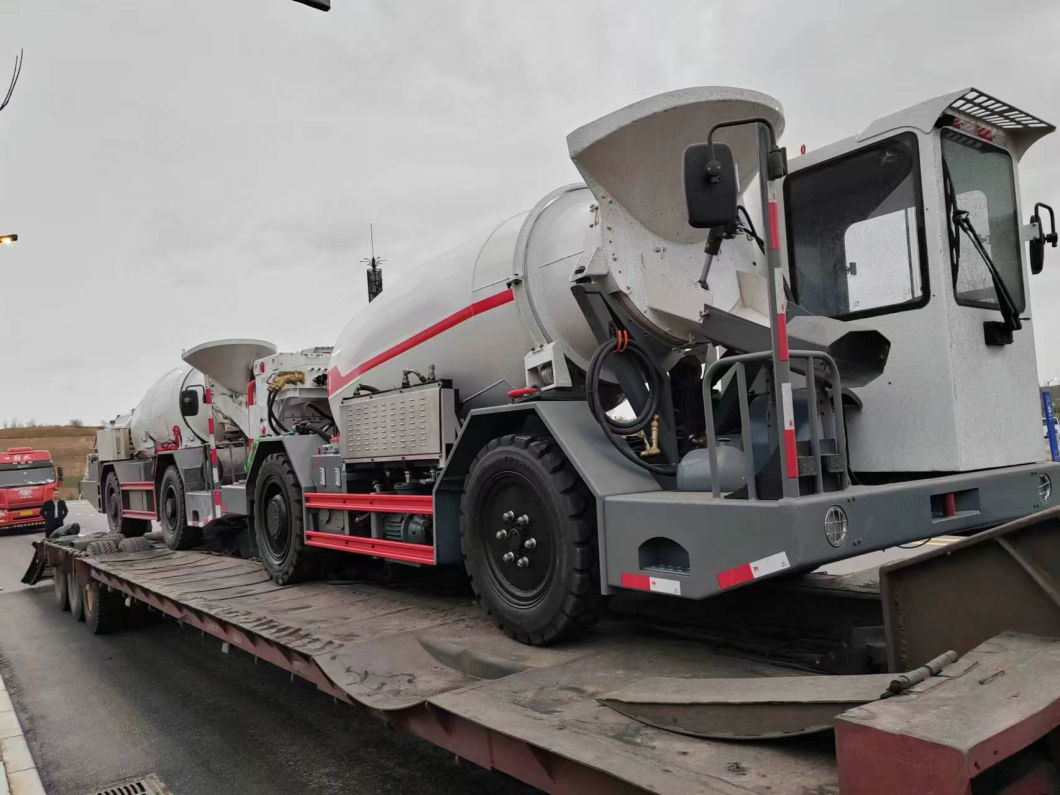 Made in China Underground Coal Mining Machinery 5cbm Concrete Mixer Truck for Sale