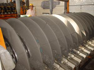 China Micro Porous Rotary Vacuum Disc Filter Iron Ore Dewatering Stable Performance wholesale
