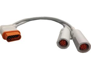 China Medical Drager Blood Pressure Cable 5592147 Reliable Ibp Adapter Cable wholesale