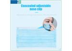 Hospital Consumables 3 Ply Disposable Medical Mask Non Woven 17*9.5cm