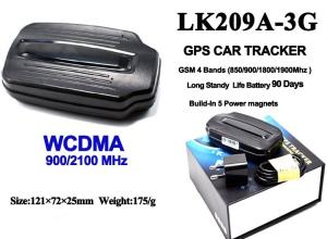 China Manufacturer Magnet 3G Vehicle Gps Tracker for Vehicle, Container, Trailer, Assets--Black wholesale