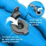 TPU Coating Ultralight 14.5oz Inflatable Sleeping Mat