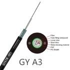 High tension resistance Outdoor GYXTW Fiber Optic Cable 2 4 6 8 12 24core