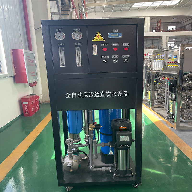 500L/Hour RO Reverse Osmosis Water Treatment Equipment with Stainless Steel/FRP Tank