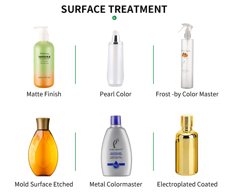 5 OZ Frosted Plastic Cosmetic Bottles Customized For Facial Cleanser