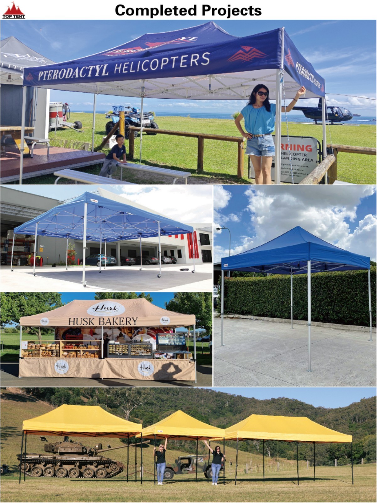 Business Pop Up Tents Full Color Custom 3x6m Advertising Canopy Tent