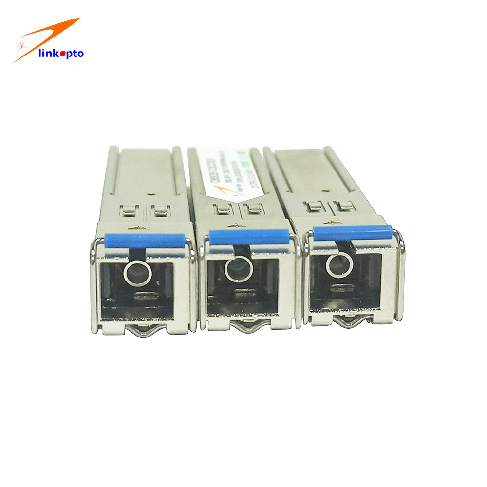 1.25G BIDI Simplex SFP SC Connector 3km Digital Diagnostic Monitoring For Juniper