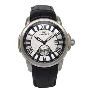 China Fashionable Men's Stainless Steel Watches with high performance genuine leather strap wholesale