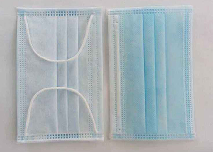 Comfortable Earloop Face Masks 3 Layer Anti Wrinkle Design Eco Friendly