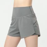 Oem Factory Manufacturer Custom Logo High Waist Elastic Waist Fast Dry Fitness