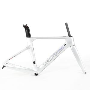 China Aero Design Carbon Road Bike Frame , 50cm Road Bike Frame Inner Cables wholesale