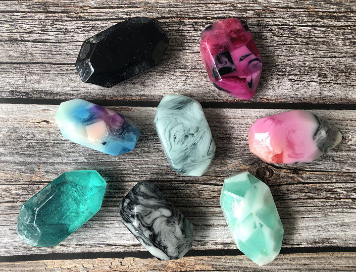 Handmade Natural Glycerin Soap Rocks Long Lasting Fabulous Gift Set