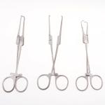 Coating Stainless Steel Nursing Scissors , Titanium Surgical Instrument Parts