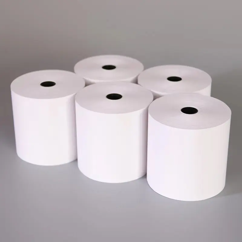 80mm Direct Thermal Receipt BT Printer with USB LAN Serial WIFI in Black and White
