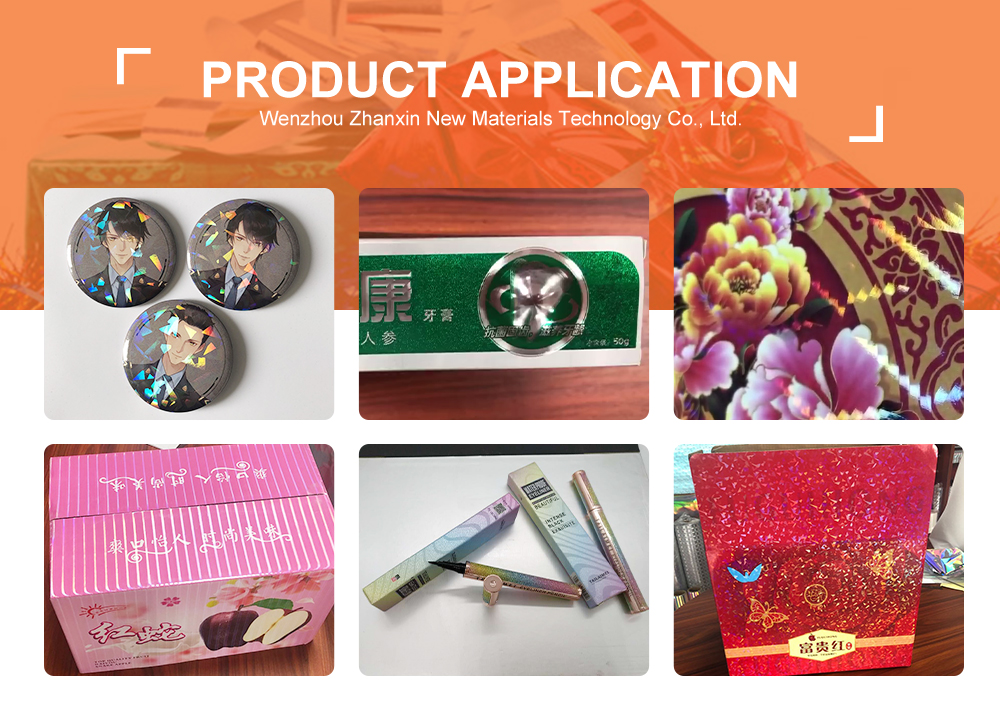Customized Glitter Decorative Film Opaque Transparency Aluminum Metallized Film