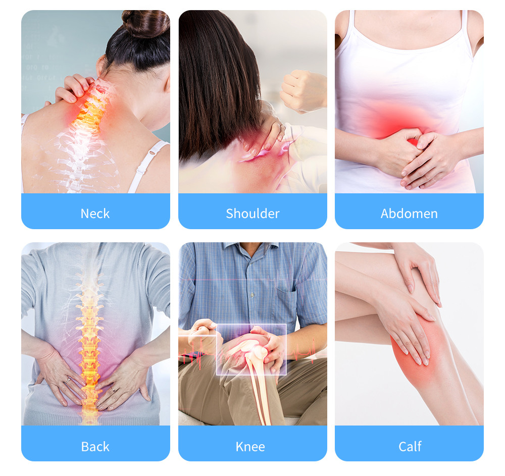 PLT Deep Infrared Light Therapy Pads Flexible Wearable Infrared Knee Wrap At Home