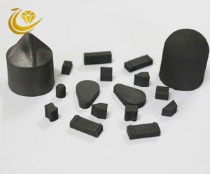 China Thermally Stable Polycrystalline Diamond Tools TSP Diamond Black Color wholesale