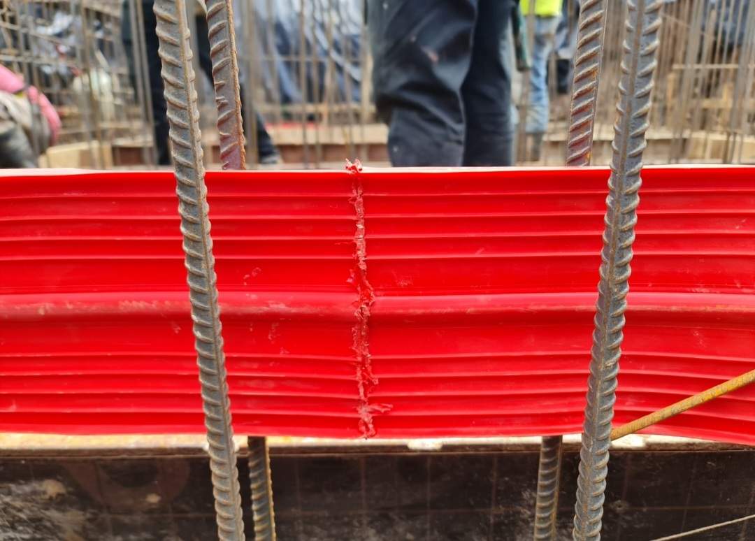 200mm Width Blue and Yellow Dumbbell Water Stop Belt for Concrete Construction Hotel