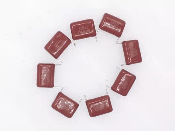 Durable Fireproof Plastic Film Capacitor , 0.22uF Metallized Polypropylene