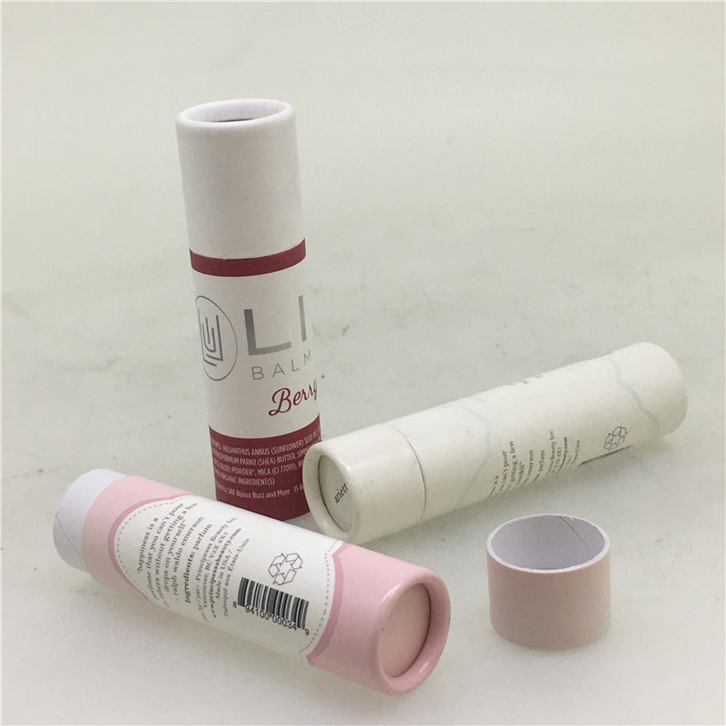Moisture Proof CMYK Cylinder Paper Jars For Cosmetic Bottle Packaging