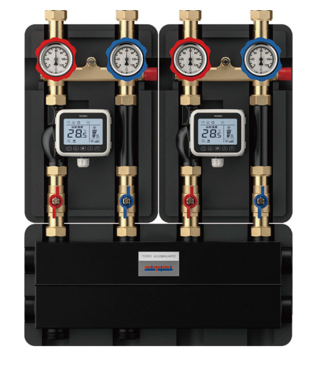 8162-B Multiple Heating Supplies Water Mixing Cogeneration Center Double-Unit Group High Temperature Direct Control Type