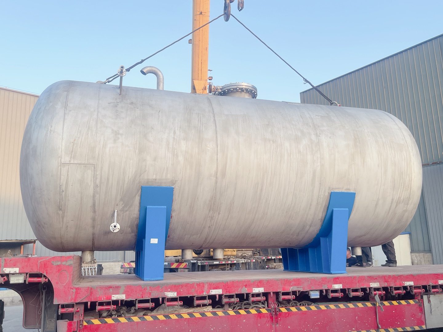 Direct 100 Liter Stainless Steel Water Storage Tank for Liquid Oil Storage Function