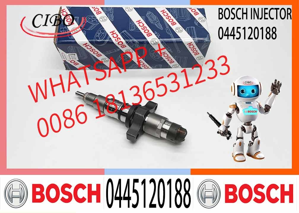 0445120188 4994928/68086182/098643 Injector 0 445 120 188 Nozzle DLLA146P2124 Valve F00RJ01714 F00RJ02004