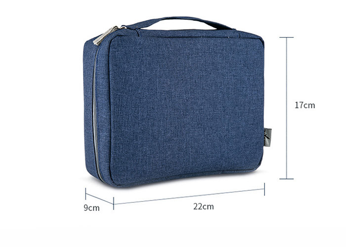 Mens Hanging Toiletry Bag , Hanging Travel Organizer For Washing Stuffs