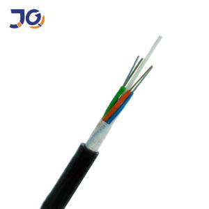 China Outdoor Single mode Duct G652D FRP strength member 12 24 48 96 core optical fiber cable fibra optic GYFTY wholesale