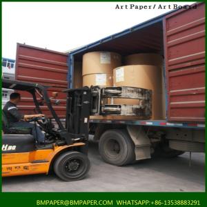 China Bright glory spray Art paper wholesale