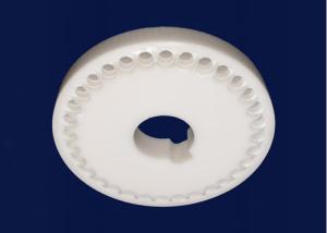 China Al2O3 / Alumina Zirconia Ceramic Insulation Washer Parts High Toughness wholesale