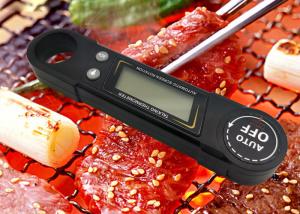 China Talking Function Automatic Rotation BBQ Baking Digital Food Thermometer wholesale