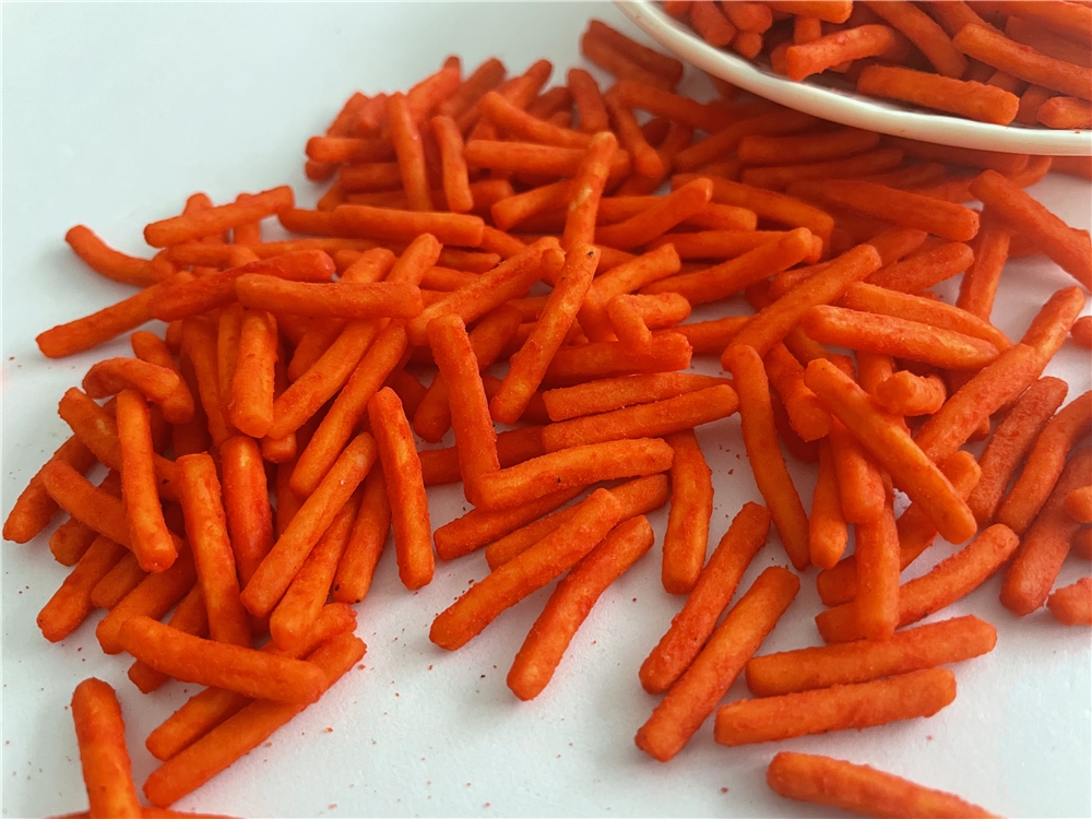 No Additives Chilli Rice Crackers Spicy Shrimp Crackers Strips