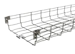 China 304 Stainless Steel 150mm Wide Wire Mesh Cable Trays wholesale
