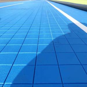 China High Slip Resistance Shock Absorbing Floor Tiles For Soccer Football Field wholesale