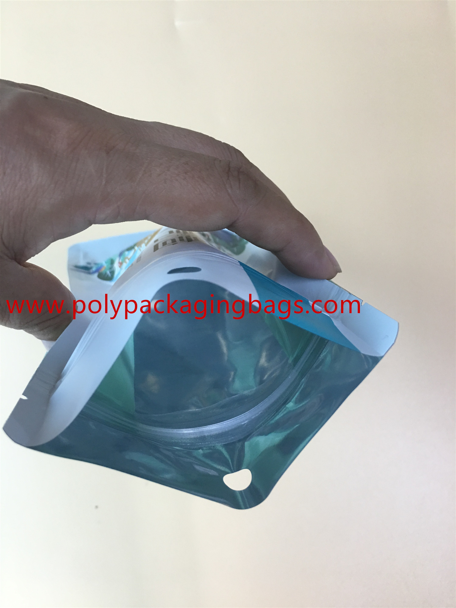 Custom Snack Nuts Eight - Sided Aluminum Composite Bag Disposable Moisture Proof