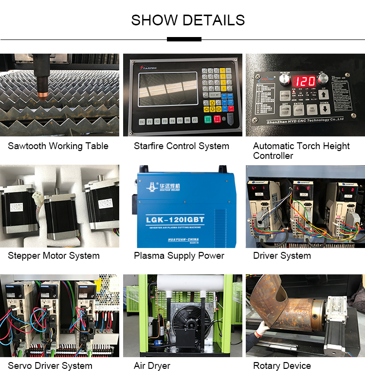 1325 1530 Plasma Cutting Machine CNC Plasma Cutting Machine Price Plasma Cutter Machine
