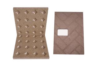 China Log Burner Fireplace Insulation Board Practical Vermiculite Material wholesale