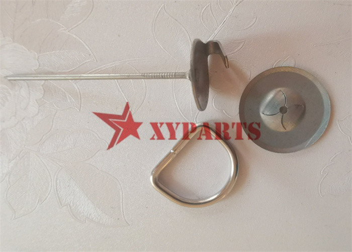 2.0mm 304/316 Stainless Steel Insulation Lacing Anchors For Building Boiler