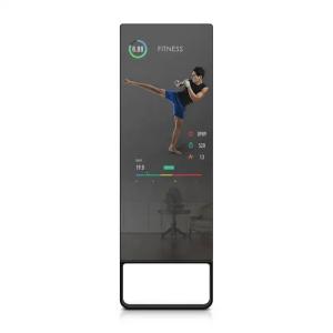 China 2K HD Magic Smart Fitness Mirror 55 Inch For Full Body Exercise wholesale