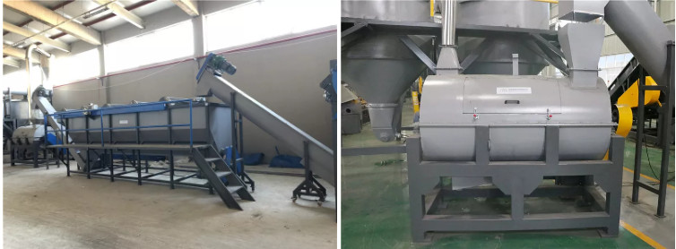Polyester Staple Plastic Recycling Machine 1500RPM 190KW For Waste Recycle Plant