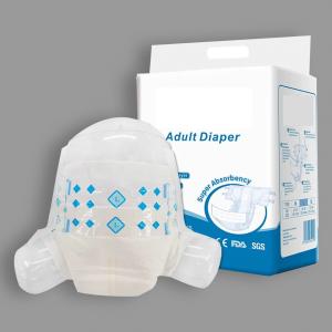 China High Absorption Magic Tape 3D Leak Guard Baby Diaper Pants wholesale