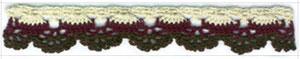 mixed color 20yards/lot(1.0cm wide) Cotton Crochet Lace Ribbon Wedding Sewing Bridal Bow L