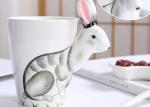 Cartoon Rabbit Hand Painted 450ml Heat Press Mugs