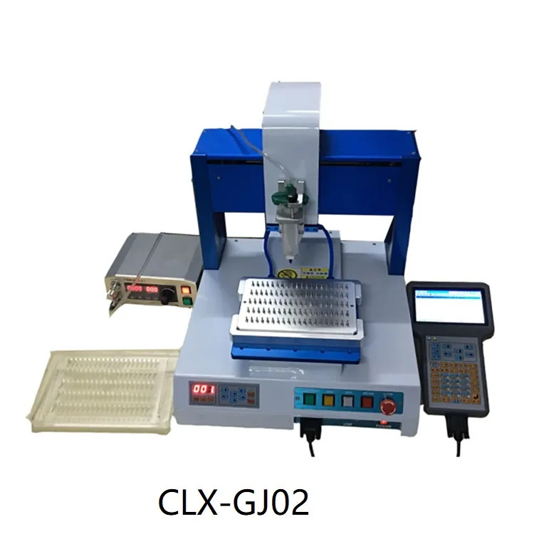 Fiber Optic Ceramic Ferrule Dispensing Glue Injection Machine Use Ab Epoxy Glue