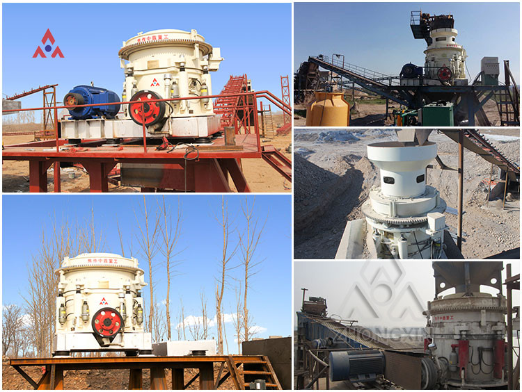 High capacity cone crusher plant factory gravel hydraulic cone crusher in mining plant