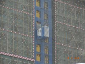 China VFC Motors Twin Cage 2000KG Construction Hoist Elevator wholesale