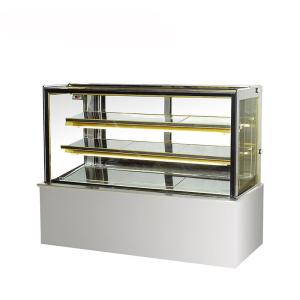 China Commercial 290L Flat Glass Countertop Display Chiller wholesale