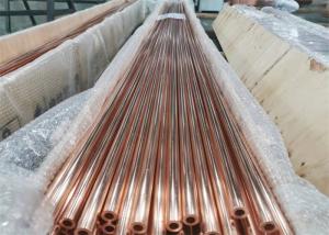 China Cu DHP C12000 Straight Copper Pipe For Air Conditioner GB T19447 Standard wholesale