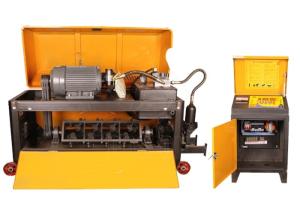 China Steel Bar Straightener And Cutter High Speed Round Rebar Straightening Cutting Machine wholesale